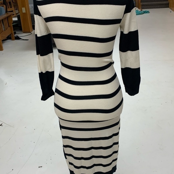 COPY - Philosophy striped knit sweater dress - Picture 2 of 3